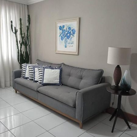 Apartamento completo na calçada da praia Apartman Guarujá Kültér fotó