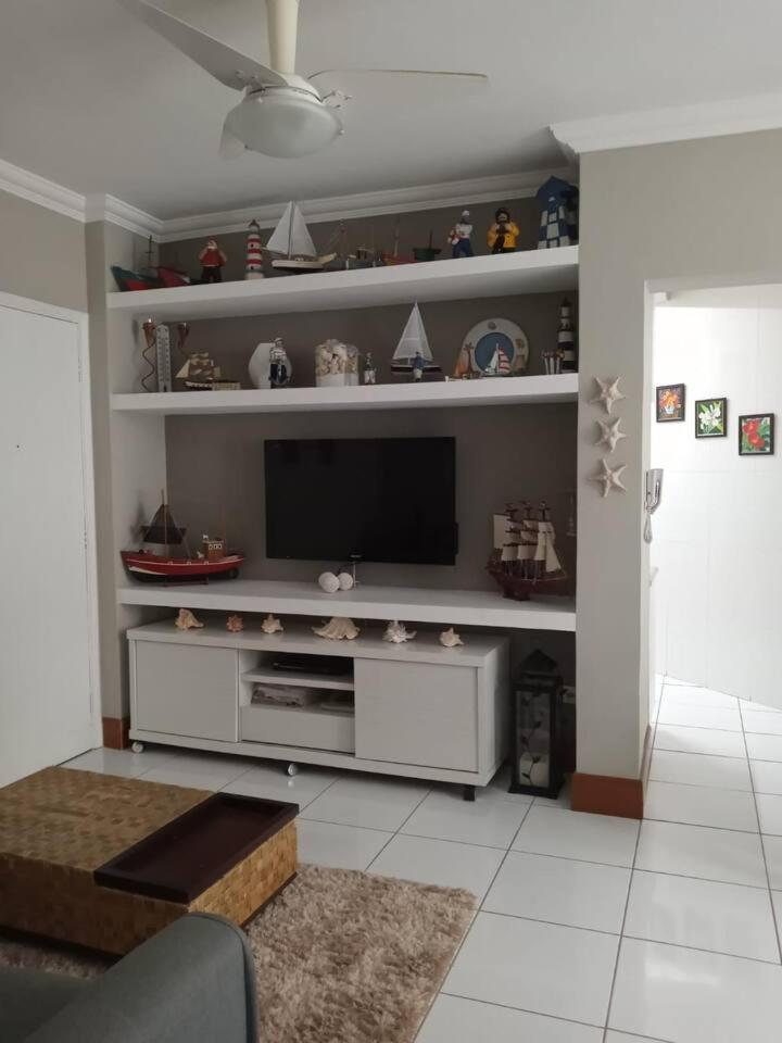 Apartamento completo na calçada da praia Apartman Guarujá Kültér fotó